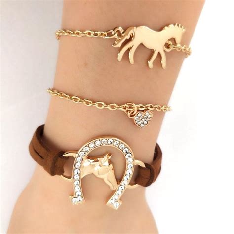 Bracelet Cheval .